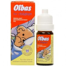 Tinh Dầu Xông Mũi Trị Ngạt Cho Bé Olbas For Children