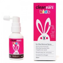 Xịt Tan Ráy Tai Cho Trẻ Clean Ears Kids