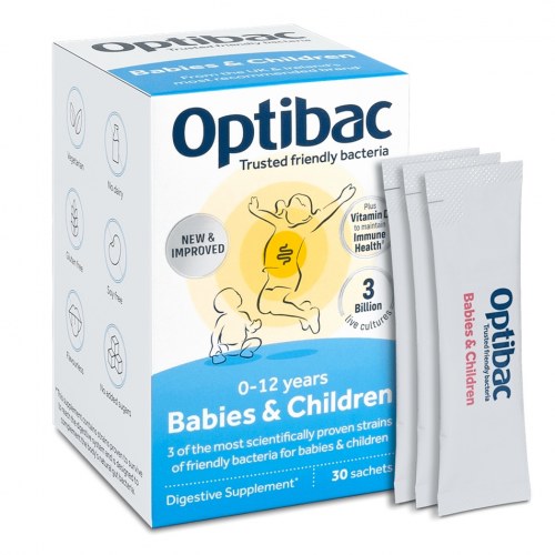 Men Vi Sinh Optibac Probiotics Babies & Children Cho Trẻ Từ 0-12 Tuổi
