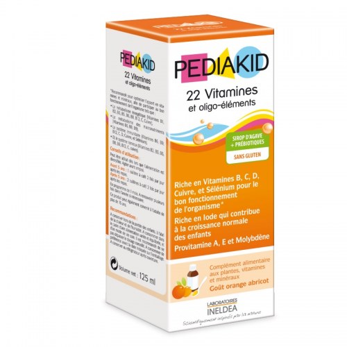 Pediakid 22 Vitamines nội địa Pháp - Bổ sung đầy đủ vitamin cho bé phát triển toàn diện