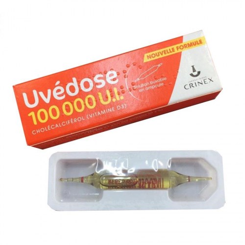 Vitamin D3 Uvedose 100000IU liều cao của Pháp