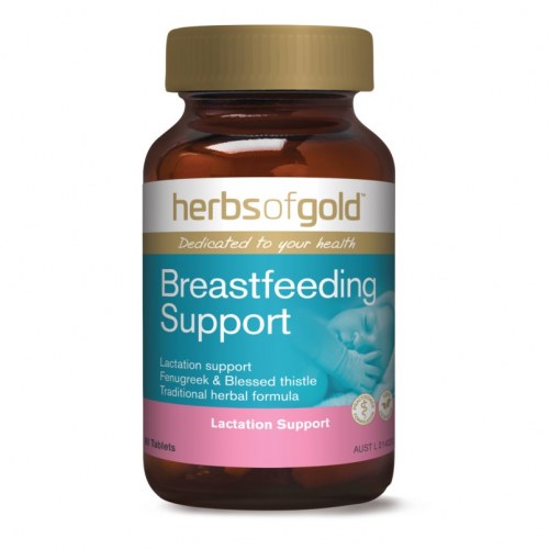 Viên Uống Lợi Sữa Úc Herbs Of Gold Breastfeeding Support 60 Viên