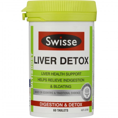 Viên uống bổ gan và giải độc Swisse Liver Detox